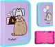 Пенал жесткий Yes одинарный без клапана HP-02 Pusheen Summer (533720) - изображение 1