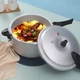 Скороварка Shuangxi алюминиевая для газовых и индукционных плит 24см/7.0л - изображение 6