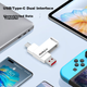 Флеш память USB Lenovo ThinkPlus TU260 Pro 512GB USB 3.2 Gen2 + Type-C - изображение 2