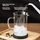 JD Original French Press Pot, скляний фільтр для кави ручного заварювання з потовщеного термостійкого скла, велика ємність 700 мл - изображение 5