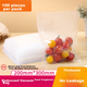 Вакуумные пакеты BJ для еды, 20×30 см, 100 шт - изображение 4