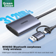 Кардридер UGREEN USB/Type-C с поддержкой SD/TF4.0, двухслотовый, для одновременного чтения, совместим с компьютерами, смартфонами, Apple 17/iPad, цифровыми зеркальными фотоаппаратами, поддерживает карты UHS-I/II. - изображение 10