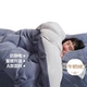 Комплект постельного белья Wangyiyanxuan бархатный утепленный, 3 предмета, 1.5х2м, сине-серый - изображение 2