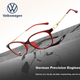VOLKSWAGEN Німецькі, Оригінальні окуляри для читання Volkswagen для жінок, із захистом від синього світла, елегантні надлегкі окуляри високої чіткості, подарунок для мами, 602-300 - изображение 11