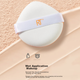 Пуховки Real Techniques Magic Orange Powder Puff, 2 шт., для пудры, тональной основы и фиксации макияжа. - изображение 5