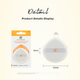 Пуховки Real Techniques Magic Orange Powder Puff, 2 шт., для пудры, тональной основы и фиксации макияжа. - изображение 8