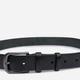 Ремень мужской из натуральной кожи Vintage leather-20708 126 см Черный - изображение 5