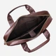 Сумка портфель мужская из натуральная кожи Vintage leather-20681 Коричневая - изображение 6