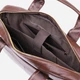 Сумка портфель мужская из натуральная кожи Vintage leather-20681 Коричневая - изображение 7