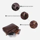 Сумка портфель мужская из натуральная кожи Vintage leather-20681 Коричневая - изображение 9