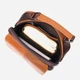 Сумка-планшет через плечо мужская из натуральной кожи Vintage leather-21273 Рыжая - изображение 8
