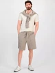 Шорты длинные мужские Guess 539207512 S Бежевые (1159973756) - изображение 4