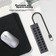USB-концентратор Aigo H10, 10 портов, металлический, USB 3.0 - изображение 9