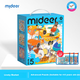 Головоломка MiDeer Advanced Puzzle, крупноформатная бумажная головоломка для малышей, уровень 5 - Оживленный рынок (версия с сумкой для хранения), подарок для детей. - изображение 4