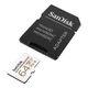 Карта пам'яті SanDisk 64 ГБ TF (MicroSD), 4K V30 U3, підходить для домашнього відеоспостереження та відеореєстраторів, міцна, тривалий час запису - изображение 6