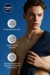 Гель для душу NIVEA заряд свіжості для тіла обличчя та волосся 250 мл (4006000009339/9005800399140) - зображення 4
