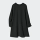 Платье короткое осеннее женское Uniqlo 956061702 L Черное (1159988919) - изображение 3