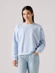 Світшот на флісі жіночий Levi`s 91278092 S Блакитний (1159959249) - зображення 4