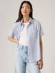 Рубашка женская Levi`s 578525725 L Белый/Голубой (1160025631) - изображение 1