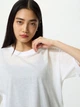 Футболка хлопковая женская Uniqlo 740213615 2XL Белая (1159968082) - изображение 16