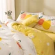 Постільна білизна Dohia Home Textiles 1.5 м, підковдра та простирадло, чиста бавовна, 203x229 - зображення 6