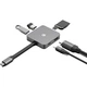 JD Jingzao USB Type-C 6-в-1 док-станция для iPad/Apple MacBook, HDMI-адаптер для дисплея 4K, кабель-разветвитель данных - изображение 3