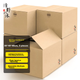 Коробки Qingye картонні для переїзду без ручок, 50×40×40 см, 5 шт - зображення 11