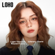 Очки для коррекции близорукости LOHO в круглой оправе для женщин, без очков, с защитой от синего света, в титановой оправе, совместимы с линзами Zeiss с высокой степенью коррекции. - изображение 4
