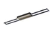 Потолочная люстра VALESO 3439/800 черная с золотом, LED 62W - изображение 2