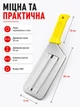 Овочерізка ручна шатківниця універсальна для капусти ніж для нарізки овочів та фруктів Empire Yellow MIX - зображення 5