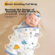 Пеленка Aibaoshi Baby Anti-Startle хлопковая, для новорожденных, набор 2 шт, S292 - изображение 5