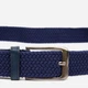 Ремень мужской тканевый Vintage leather-20524 105 см Синий - изображение 4