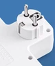 Сетевой адаптер 8625UL с ночником, 4 розетки + USB + Type-C (17559/MG) Белый - изображение 9