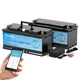 Аккумулятор Kepworth LiFePO4 12V 120Ah (1536Wh) Smart Bluetooth с BMS, с зарядным 14.6V, для инвертора и ИБП - изображение 3