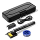 Электрический USB-паяльник 5V (черный), легкий, компактный, удобная ручка и аксессуары. - изображение 1