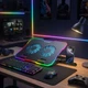 Подставка Wozinsky WDCX-A26 NitroCool RGB охлаждающая геймерская под ноутбук Black (5907769387722) - изображение 9