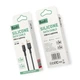 Кабель для зарядки Avantis USB - iPhone, 1м, 3.0А черный, круглый силиконовая оплетка - изображение 2