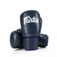 Боксерские перчатки Fairtex искусственная кожа 12 унций синие - изображение 8