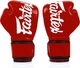 Боксерські рукавиці Fairtex штучна шкіра 10 унцій червоні - зображення 6