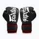 Боксерські рукавиці Fairtex штучна шкіра 16 oz Чорні з бинтами в комплекті - зображення 8