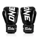 Боксерские перчатки Fairtex натуральная кожа 14 oz черные - изображение 5