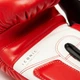 Боксерські рукавиці Leone натуральна шкіра 14 oz червоні з бинтами 4 м - зображення 8