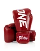 Боксерские перчатки Fairtex натуральная кожа 14 унций красные - изображение 8