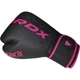Боксерские перчатки RDX PU 12 oz Розовые с капой в комплекте - изображение 3