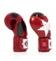 Боксерские перчатки Fairtex натуральная кожа 12 унций красные. - изображение 7