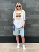 Джинсовые шорты женские Uniqlo 353198626 26 Голубые (1159957235) - изображение 4