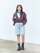 Джинсовые шорты женские Uniqlo 353198626 28 Голубые (1160137265) - изображение 7