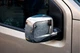 Полные накладки на зеркала (2 шт) Carmos - Хромированный пластик для Fiat Fiorino/Qubo 2008-2024 гг - изображение 4