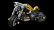 Конструктор LEGO Technic Жовтий мотоцикл 151 деталь Пластик 42225 - зображення 11