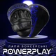 Боксерские лапы Active Point PU 22 см Синие Черные - изображение 2